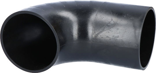 Pehd Elbow 125/90 Extended End Black Color Hdpe Sewer