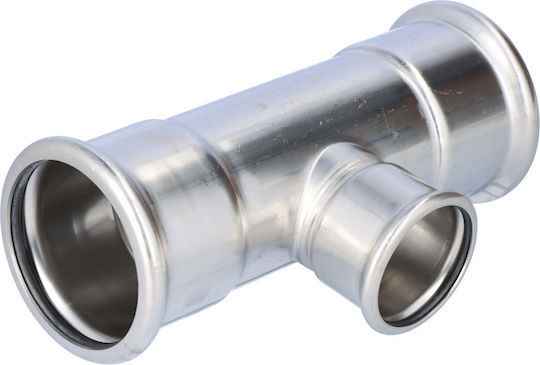 Reducing Tee Din Oțel Inoxidabil 76.1 54 76.1