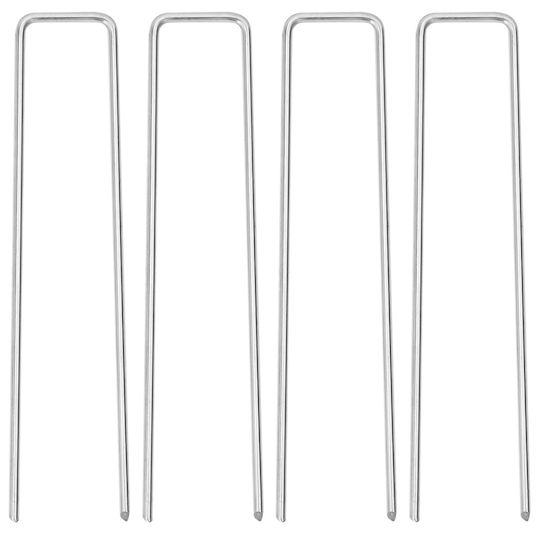 vidaXL Gabin Box pentru Împrejmuire Grădină din Oțel 100x25x25buc 1buc Silver