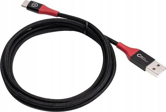 Microconnect USB 2.0 Cable USB-C male - USB-A Μαύρο 1.5m W127378928