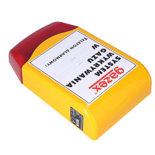 Alarm Siren Outdoor 12V with Rot Light 18.3x31cm