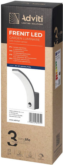 Orno Wandmontierte Außenleuchte LED IP65 20W mit Natürliches Weiß Licht