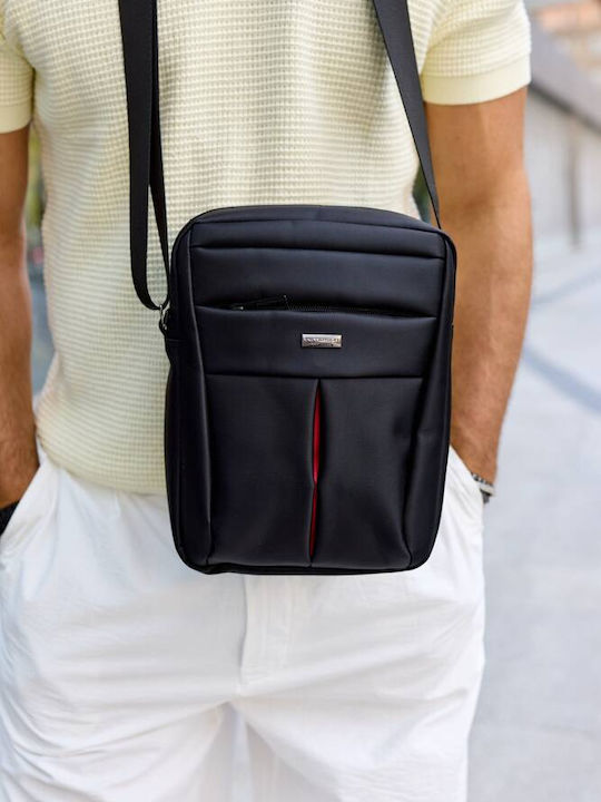 Geantă pentru bărbați De umăr / tip crossbody Neagră