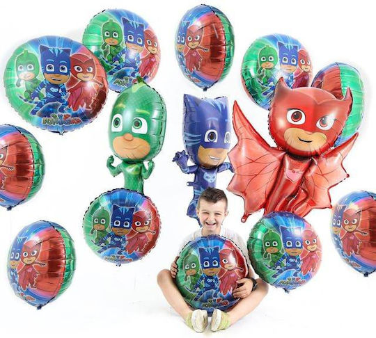 Μπαλόνι Γενεθλίων PJ Masks Foil Jumbo Κόκκινο 92εκ.