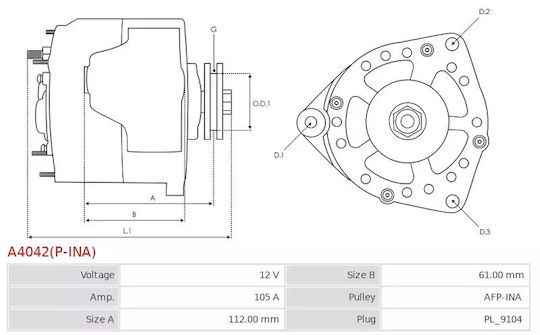 Lichtmaschine Astra Vectra Signum Cdti