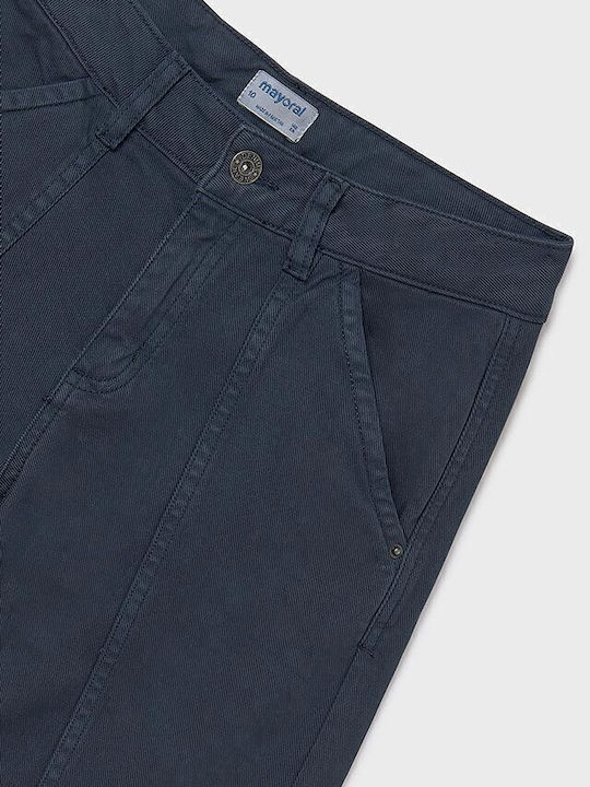 Mayoral Kids' Jeans Trousers Petrol