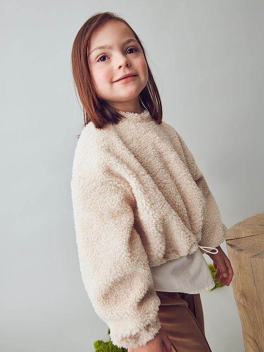 Kids Sweatshirt Beige