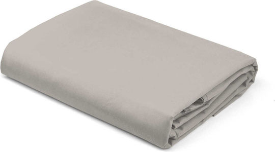 Detexpol Σεντόνι King Size με Λάστιχο 220x200εκ. Beige