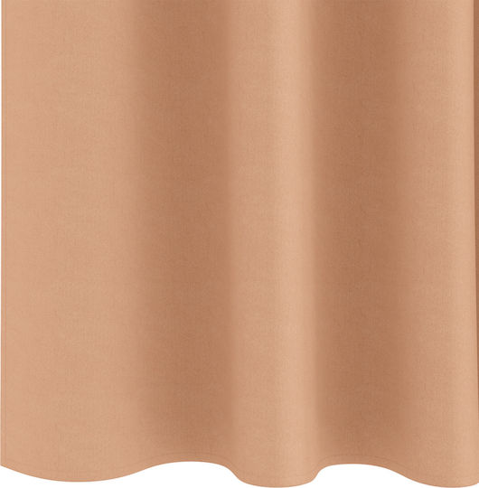 vidaXL vidaXL Vorhänge Fenster mit Bleistiftfalten Braun 140x140cm