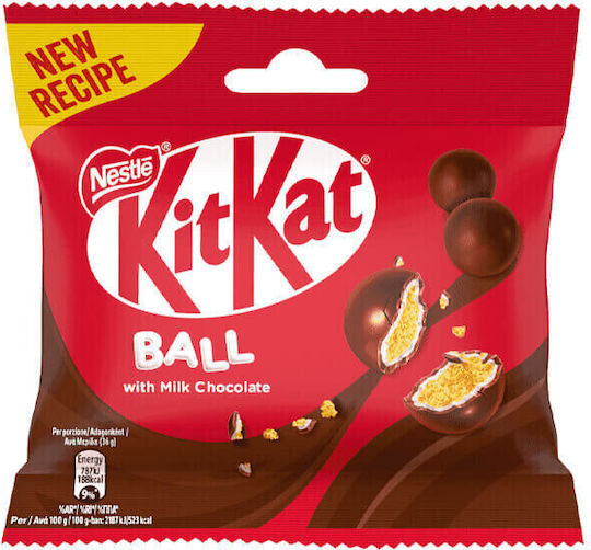 Kit Kat Ball Γκοφρέτα Γάλακτος 36gr 24τμχ
