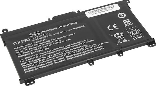 Mitsu Съвместима Батерия за HP Павилион с 4150mAh