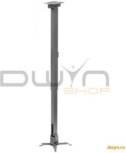 Reflecta Βάση Projector Οροφής Ceiling Mount Tapa L 700-1200 με Μέγιστο Φορτίο 12kg Ασημί