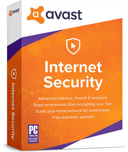 Avast! Internet Security 2019 for 1 Device and 3 Years of Use (Electronic License)