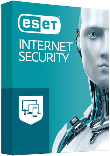 Eset Internet Security за 3 устройства и 1 година използване (Електронно разрешение)