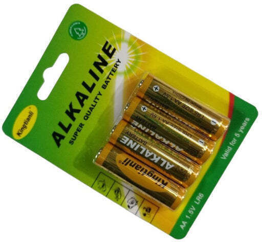 Αλκαλικές Μπαταρίες AA 1.5V 4τμχ