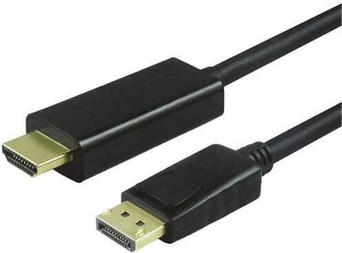 Roline Cable DisplayPort male - HDMI female 3m Black (11.04.5787)