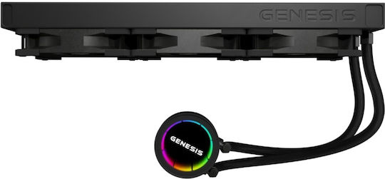 Genesis Hydria 360 Water Cooling System AIO CPU with 3 Fans 120mm