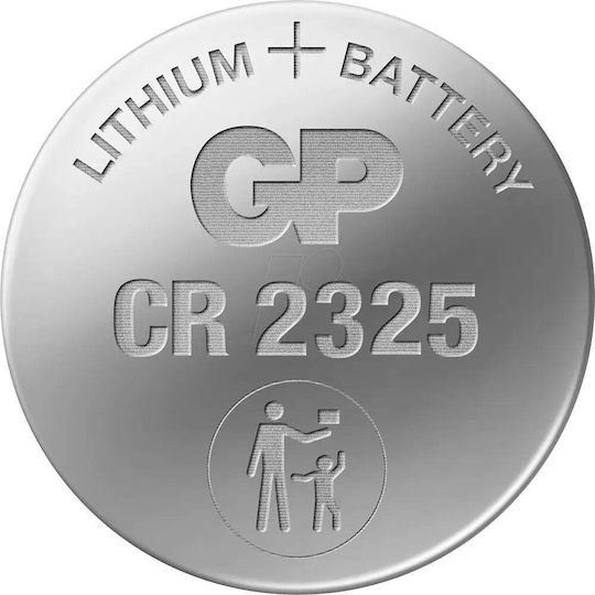 GP Batteries Μπαταρία Λιθίου Ρολογιών CR2325 3V 1τμχ