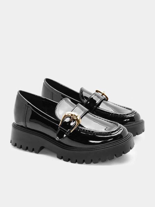 Women's Moccasins in Black Color
