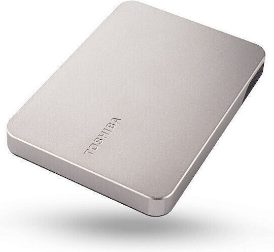 Toshiba Canvio Flex USB 3.2 Εξωτερικός HDD 4TB 2.5" Ασημί