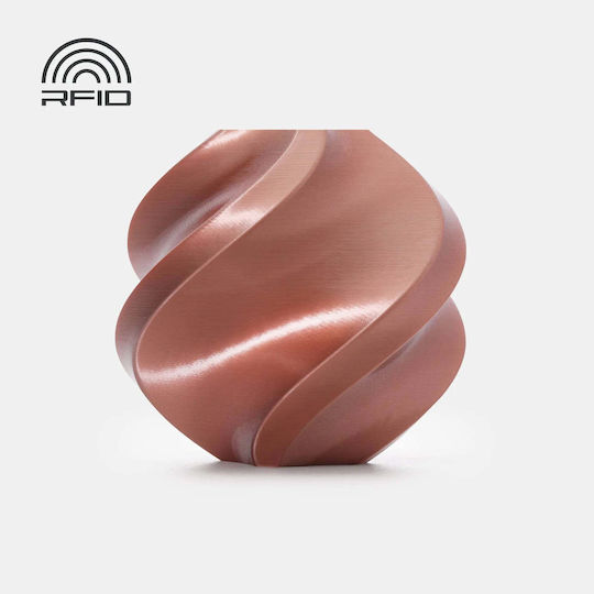 Bambu Lab PLA 3D Printer Filament 1.75mm Rose Gold 1kg 1τμχ (Spool)