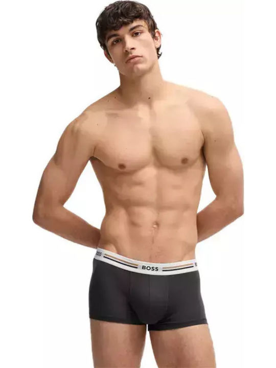 Ανδρικά Μποξεράκια Μαύρο, Λαδί, Μπλε 3Pack