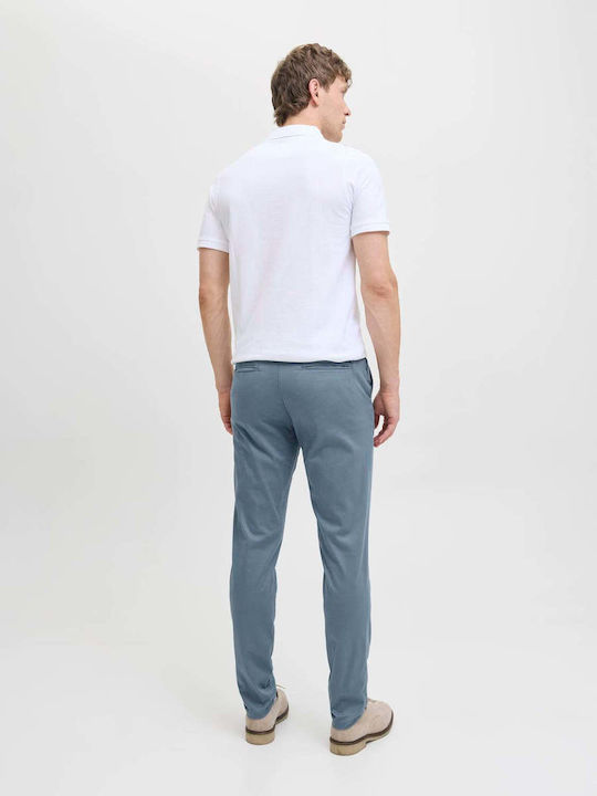 Trousers Chino Elastic in Slim Fit Stormy Weather