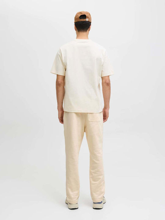 Trousers in Relaxed Fit Antique White
