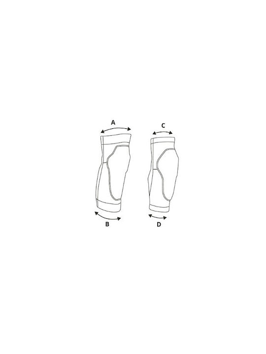 Bluegrass Επιγονατιδες Set Solid D30 Knee Μαύρο