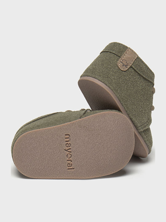 Mayoral Baby Booties Green