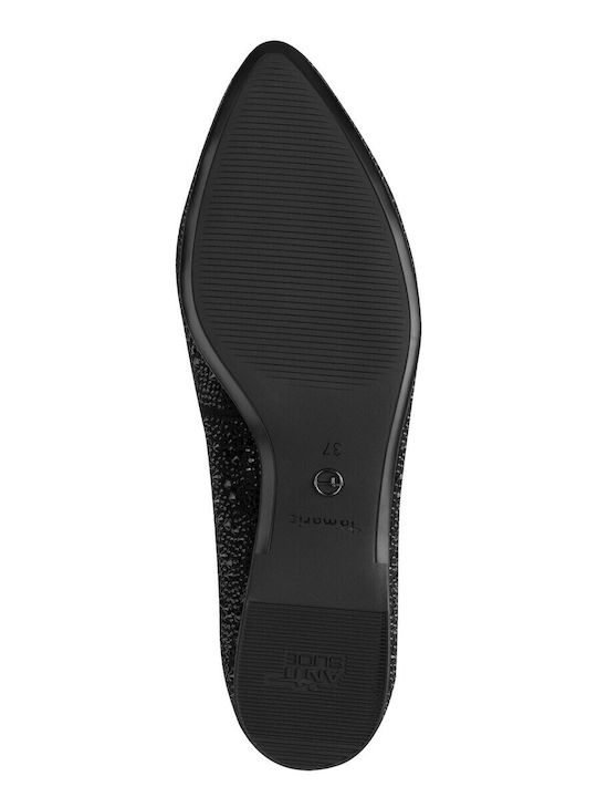 Ballerinas With strap Black