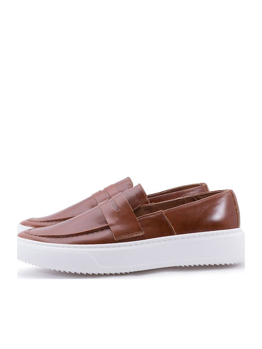 Herren Mokassins in Tabac Braun Farbe