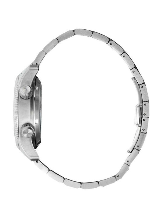 Lip Watches Мъжки Часовник Автоматичен със Сребрист Атален Гривна