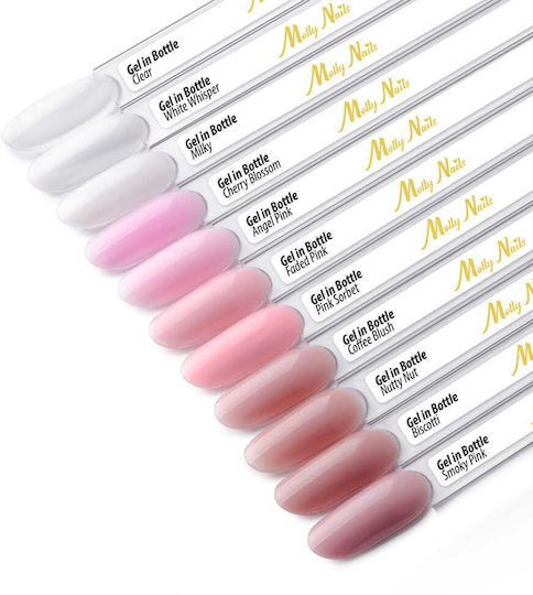 Molly Nails Builder Gel Νυχιών Ροζ 15gr