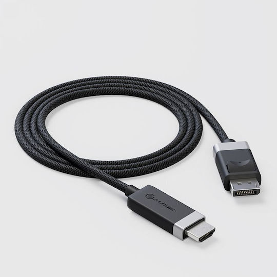 Alogic Cable DisplayPort male - HDMI male 3m Μαύρο (FUDPHD2-SGR)