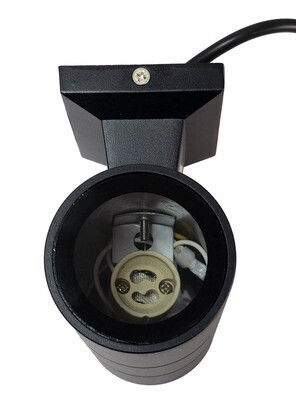 Powertech Wall-Mounted Outdoor Light GU10 IP65 6.5x6.5x16εκ.