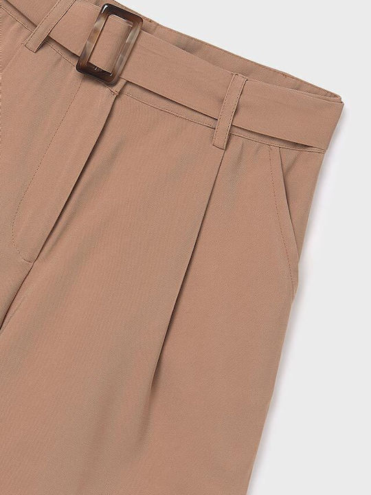 Kinder-Shorts/Bermudas Stoff Kamel