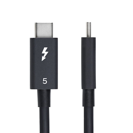 StarTech Thunderbolt 3 Cable 240W Μαύρο 1m (TBLT5MM1M240W)