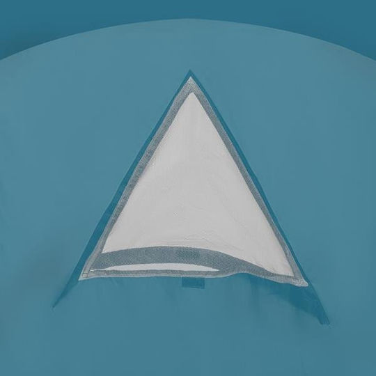 Nils Camping Tent Pop Up Blue 3 Seasons 220x120x95cm