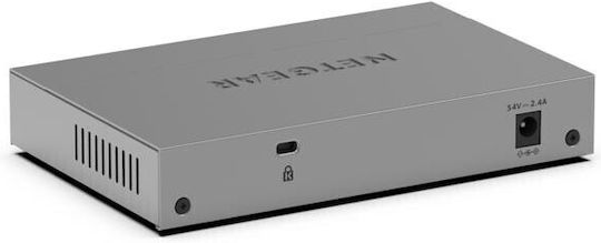 NetGear GS105EPP-100EUS Управление на PoE Switch с 5 Портове Гигабитови (1Gbps) Ethernet
