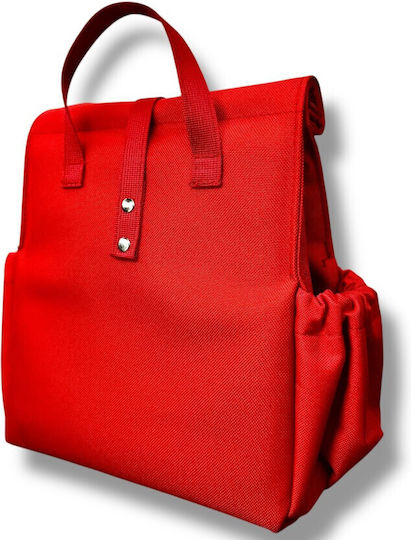 The Lunch Bags Schulische Lunch Tasche Handtasche 5l Rote 21x16x24cm