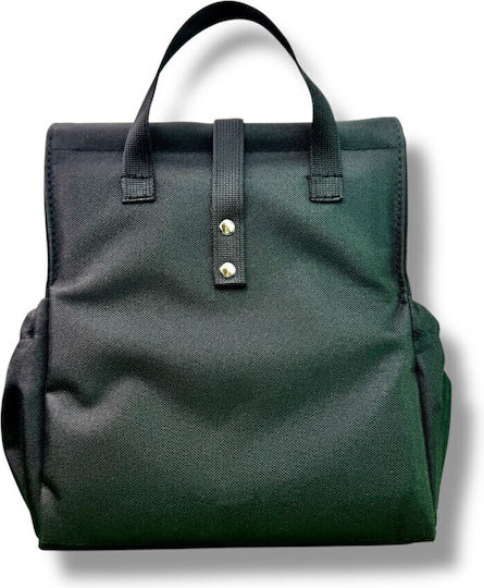 The Lunch Bags School Insulated Lunch Bag Handbag 5L Black 21x16x24cm