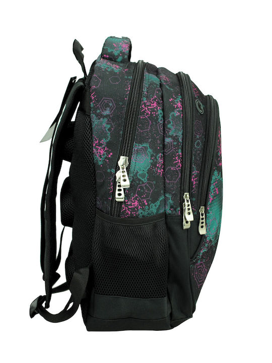 No Fear Backpack School Bag Backpack Elementary, Elementary Multicolour with Water Bottle Holder