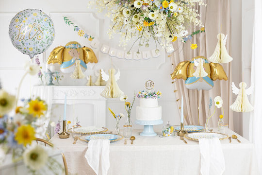 PartyDeco Банер за Парти в Златист цвят 1бр 300бр GRL99
