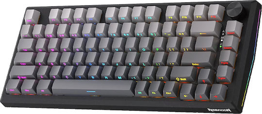 Redragon K687GG-RGB-PRO Wireless Gaming Mechanical Keyboard 65% with Custom Linear switches and RGB lighting (English US)