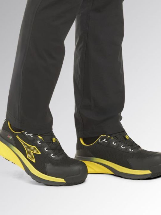 Utility Diadora Αδιάβροχο Παπούτσι Ασφαλείας Μαύρο Κίτρινο Vortex Da2 Low S3s Sc Sr Hro Esd En Iso 20345:2022 182042 Utility Diadora Αδιάβροχο Παπούτσι Ασφαλείας Μαύρο Κίτρινο Vortex Da2 Low S3s Sc Sr Hro Esd En Iso 20345:2022 182042
