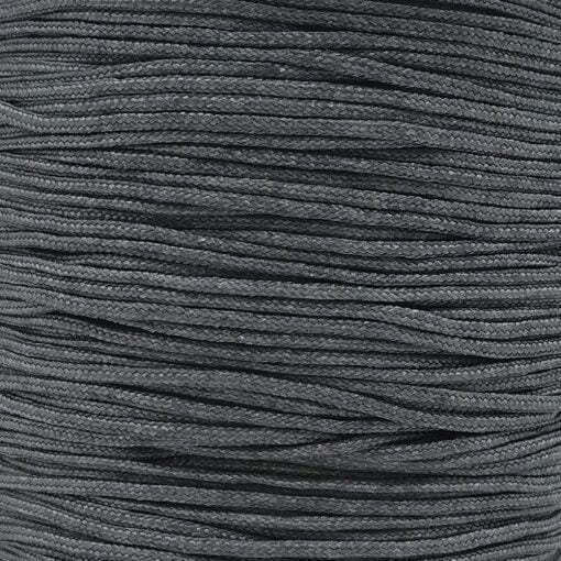 Synthetic Crochet Gray Laces 1mm 50m 13-23