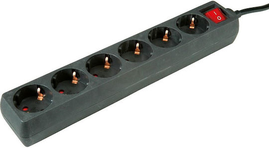 Roline Power Strip 6 Positions with Cable 10m