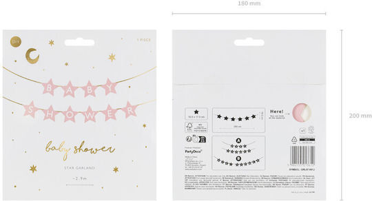 Baby Shower Garland for Party 290cm