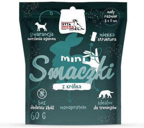 Syta Micha Treat for Puppies Gluten Free with Rabbit, Rabbit and Meat 60gr